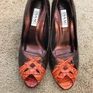 Isaac Mizrahi Vintage 90’s Alligator women’s shoes